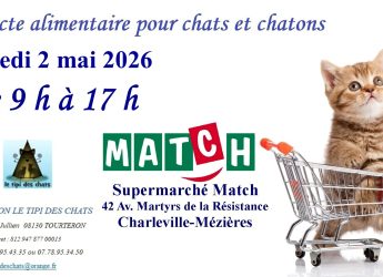 Collecte alimentaire le 2 mai