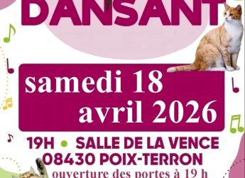 Repas dansant le 18 avril 2026